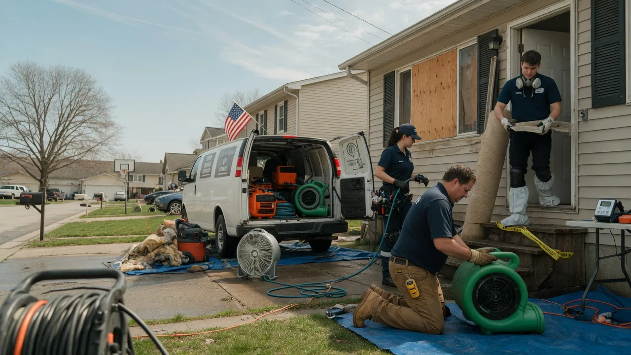 Water Damage Restoration in Bremen, KY near me